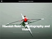 Tablet Screenshot of hamishreid.com